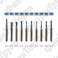 Алмазные боры SO-S20, EX-S20, BR-S31 BR-S49, BC-S42 BC-S44 нумерация идентична борам MANI